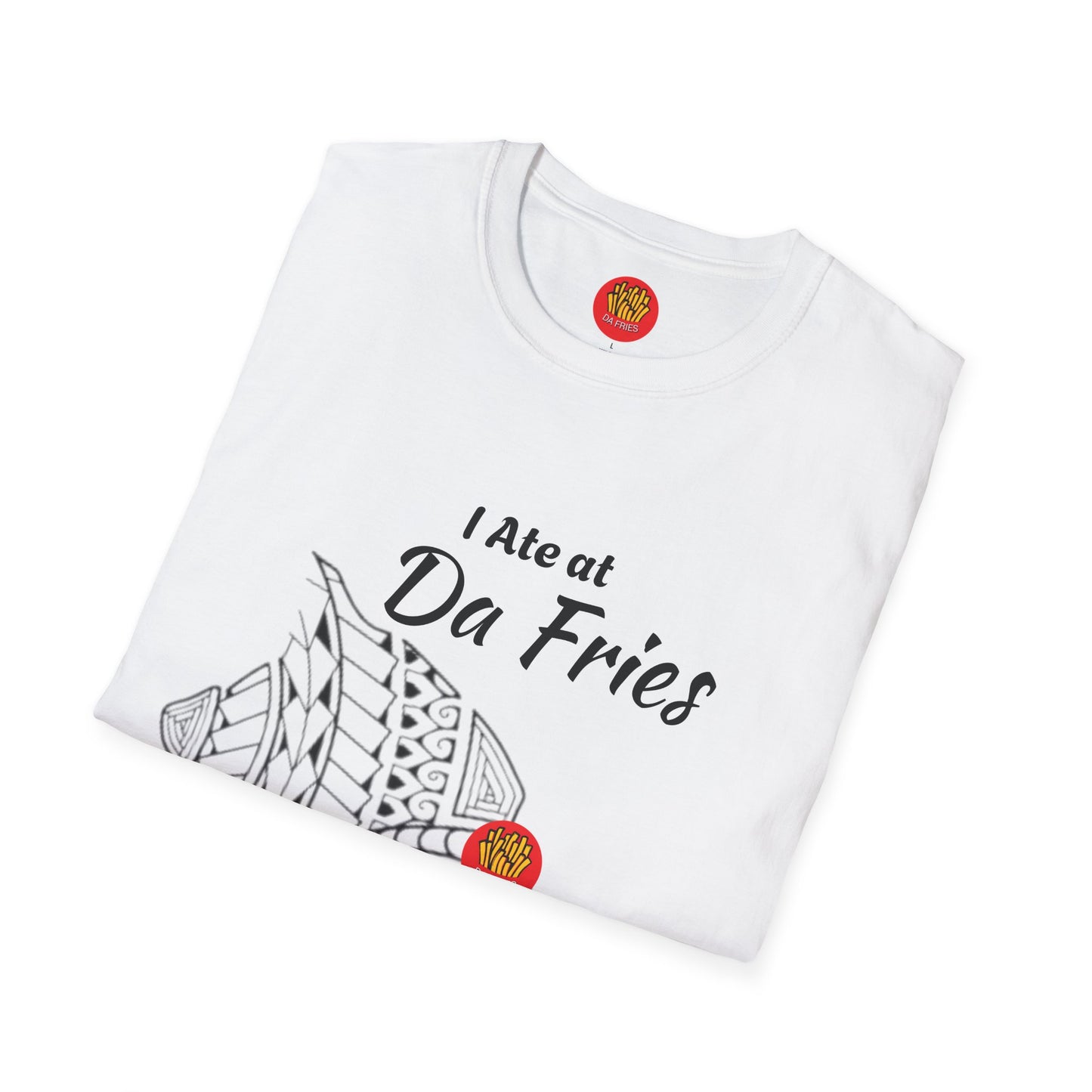 Tribal Ate at Da Fries Softstyle T-Shirt