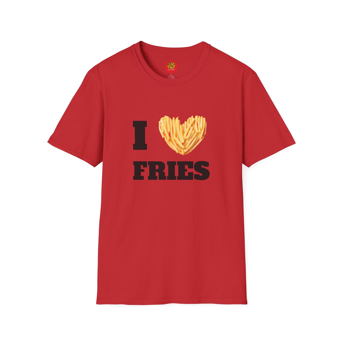 Love fries Unisex Softstyle T-Shirt