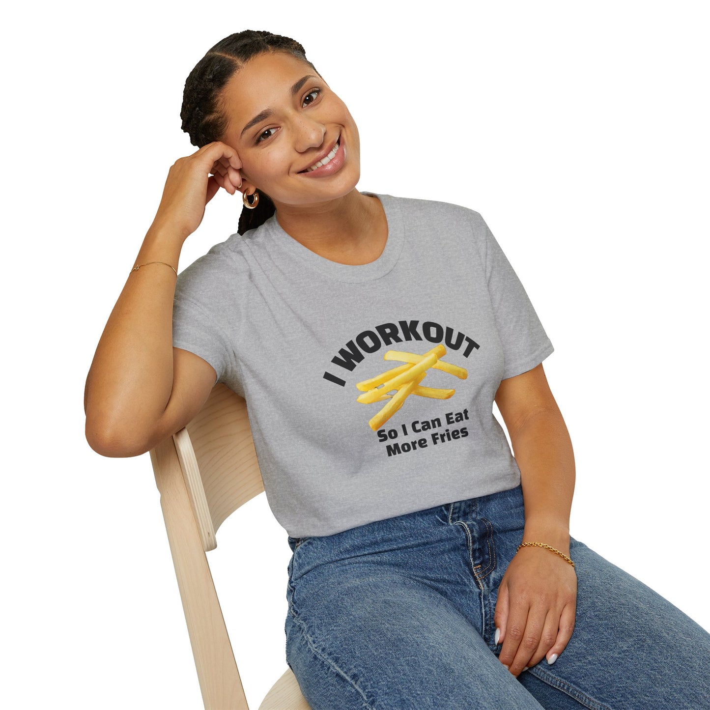 I Workout Unisex Softstyle T-Shirt