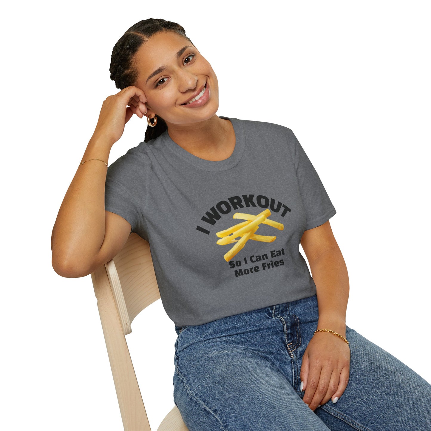 I Workout Unisex Softstyle T-Shirt