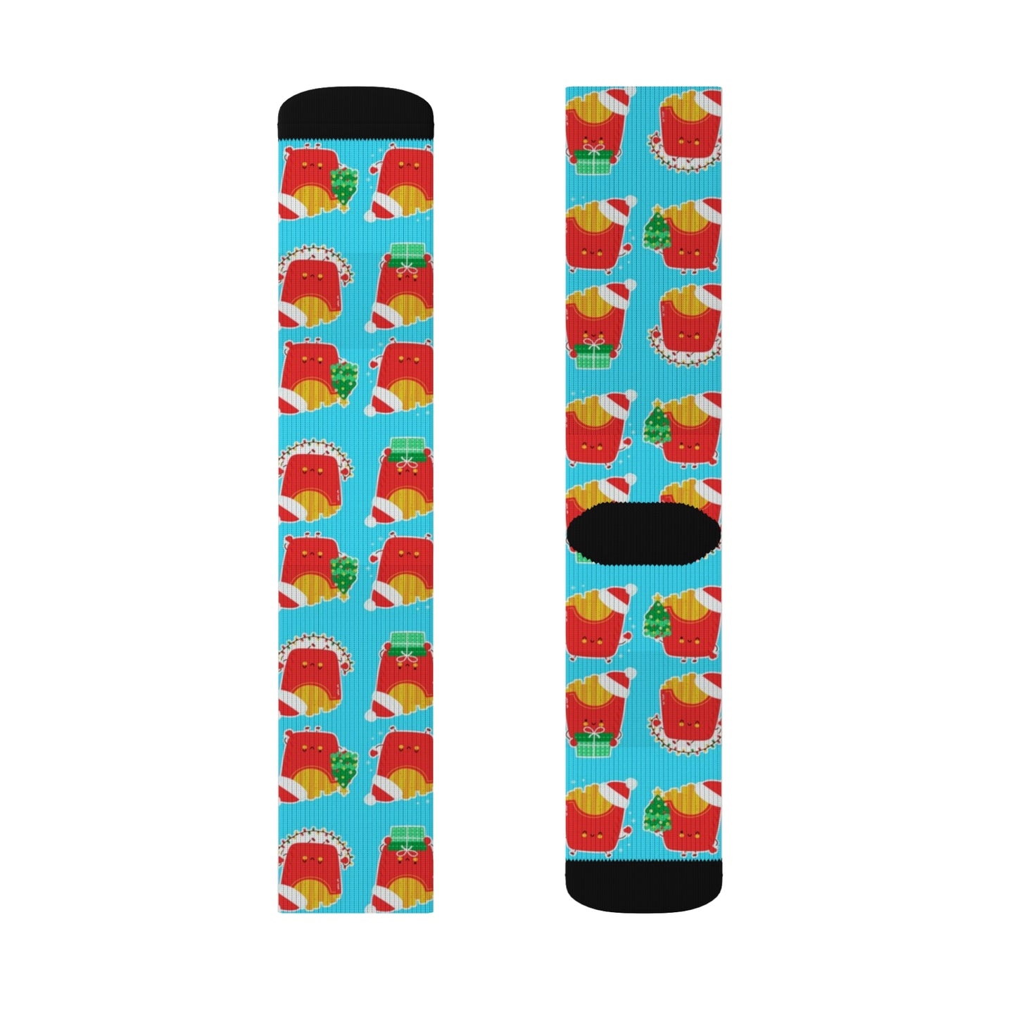 Christmas Fries Socks