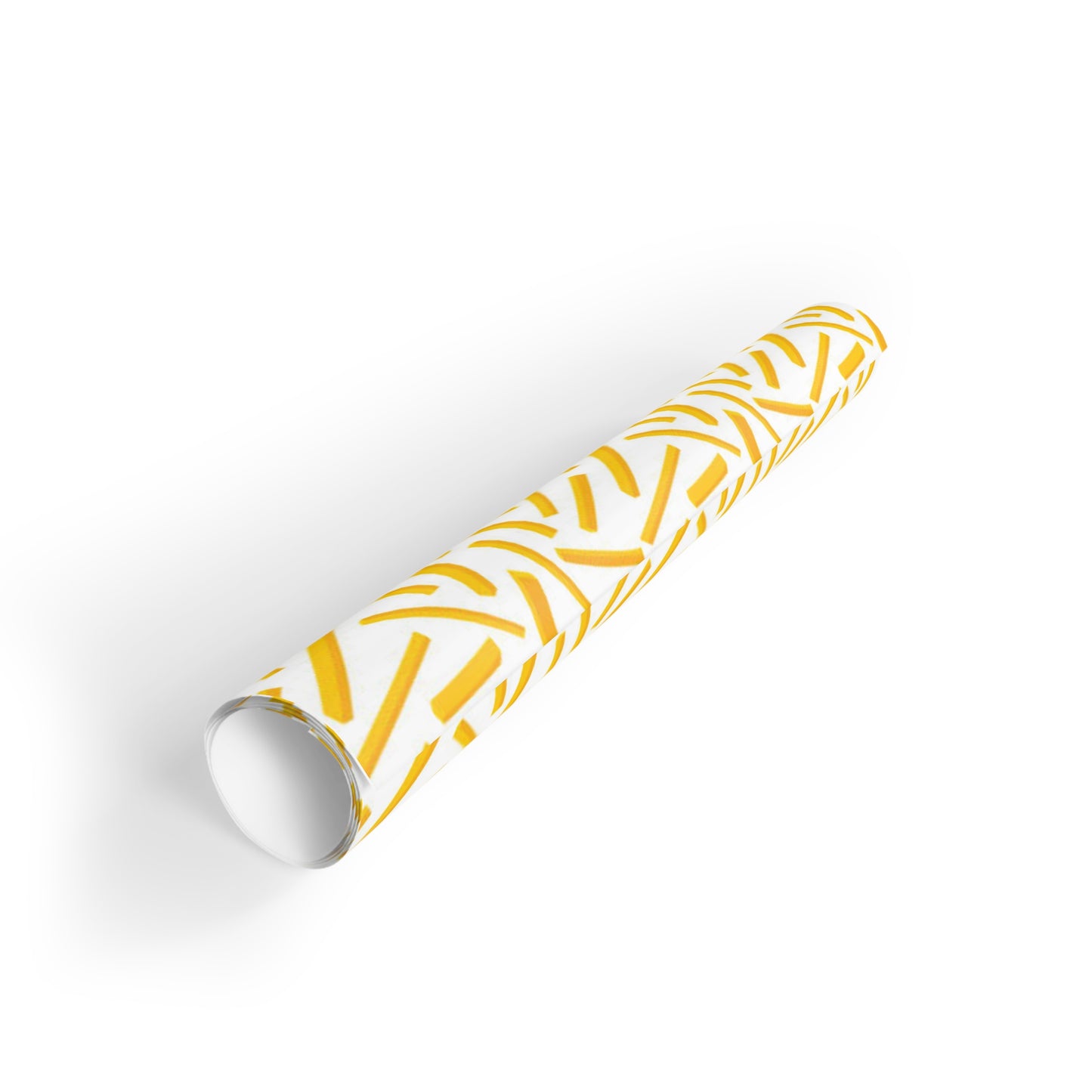 Fries Gift Wrapping Paper Rolls, 1pc
