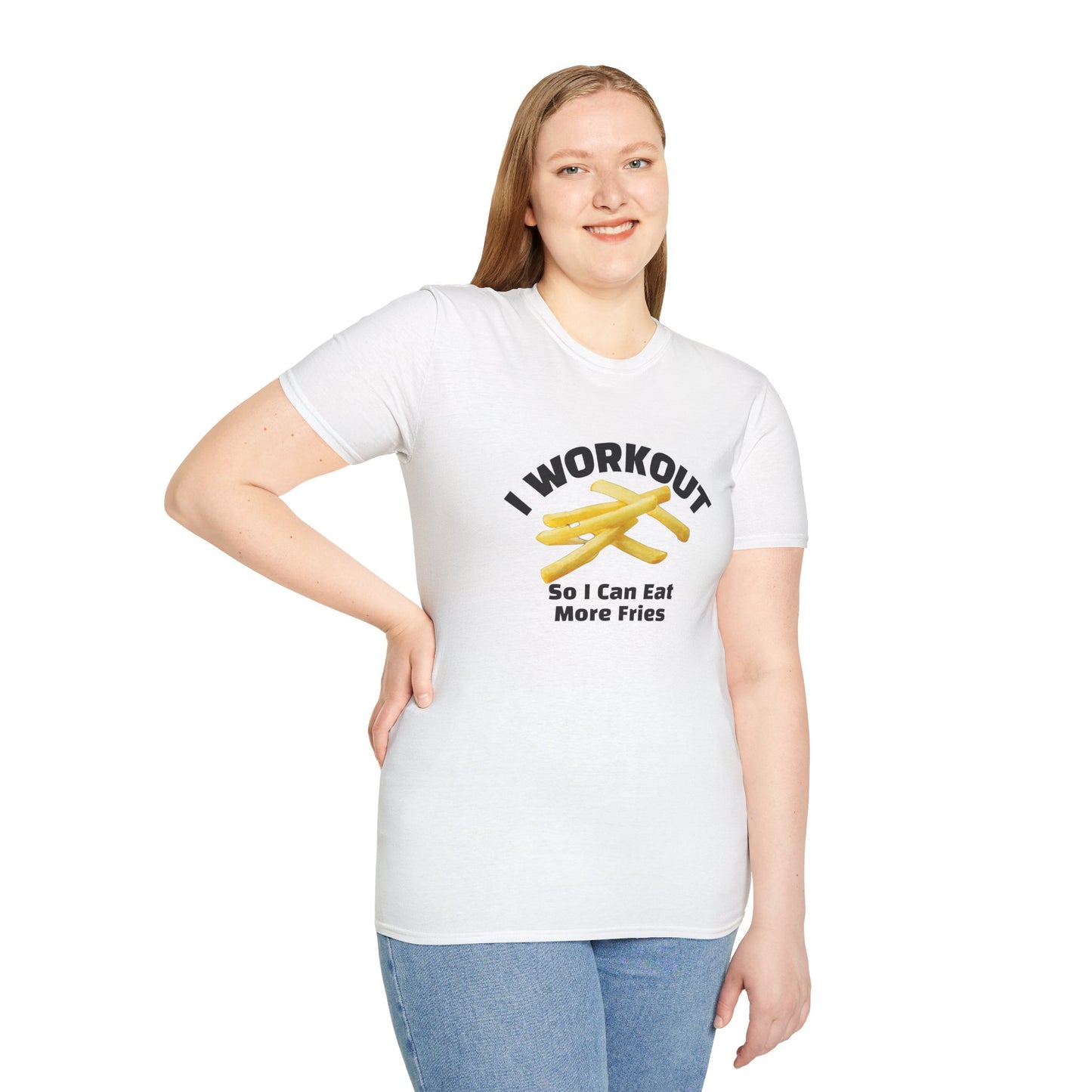 I Workout Unisex Softstyle T-Shirt