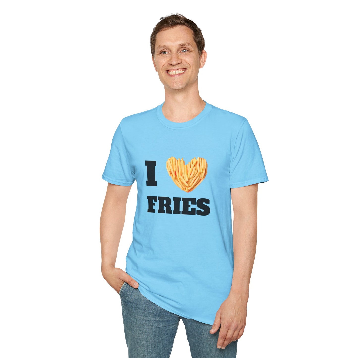 Love fries Unisex Softstyle T-Shirt