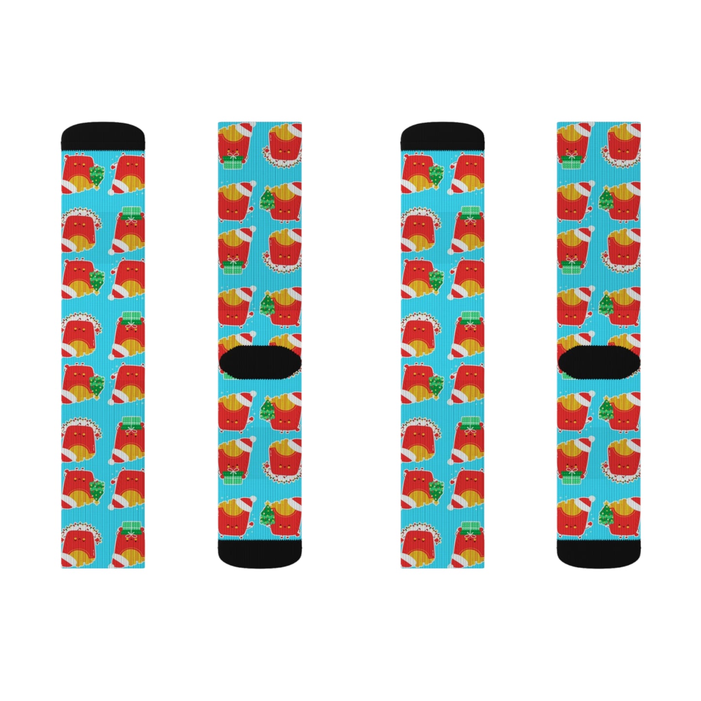 Christmas Fries Socks