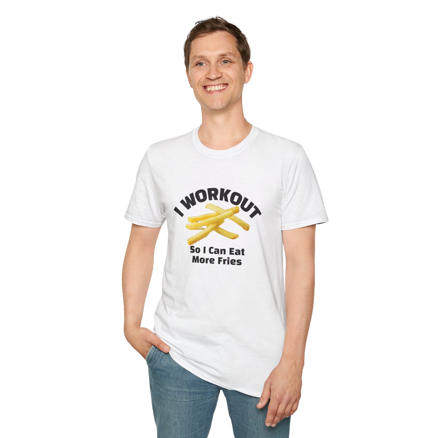 I Workout Unisex Softstyle T-Shirt