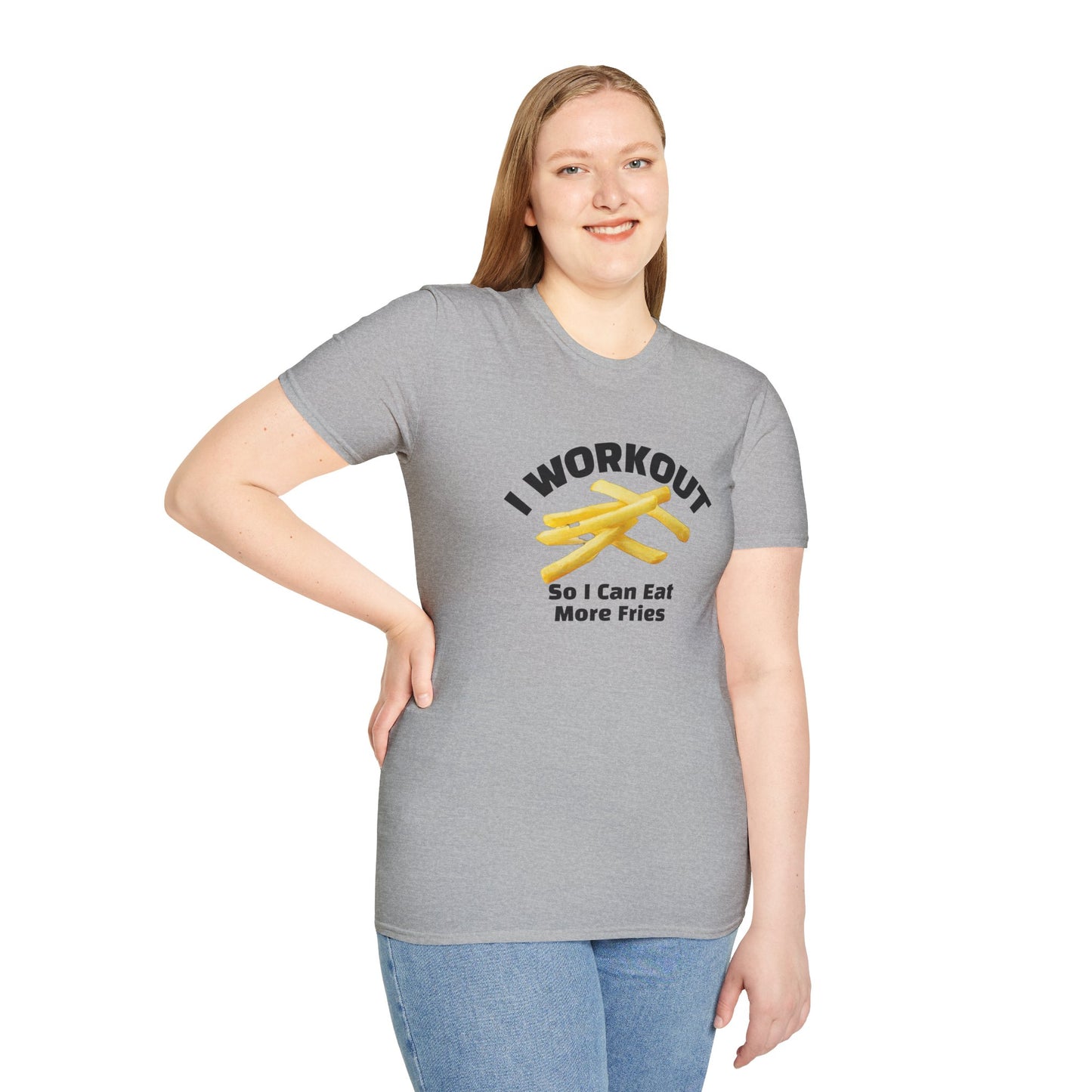 I Workout Unisex Softstyle T-Shirt