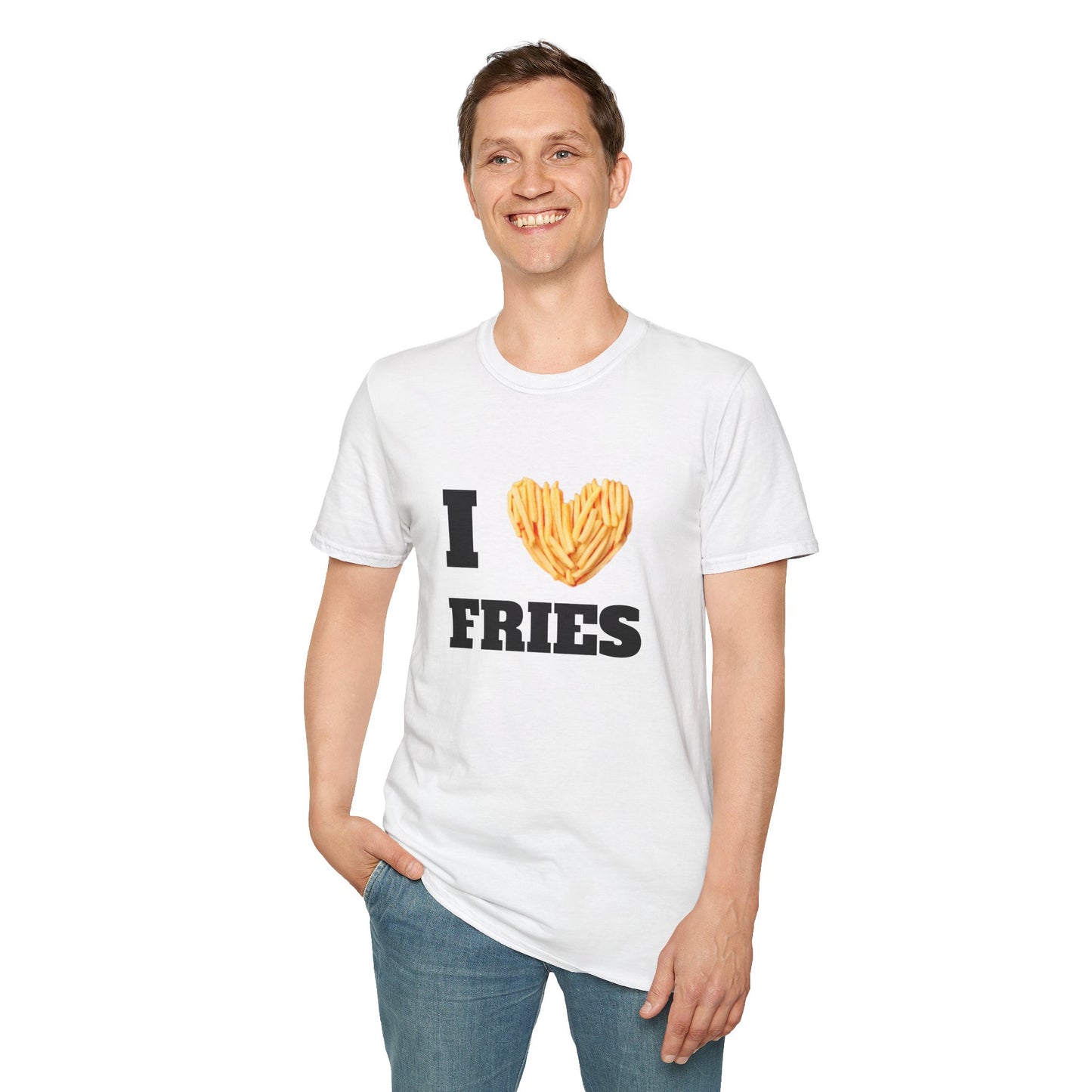 Love fries Unisex Softstyle T-Shirt