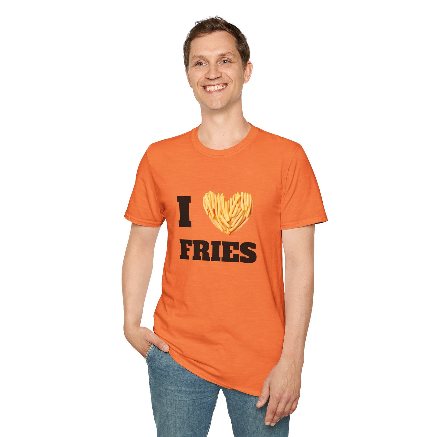 Love fries Unisex Softstyle T-Shirt
