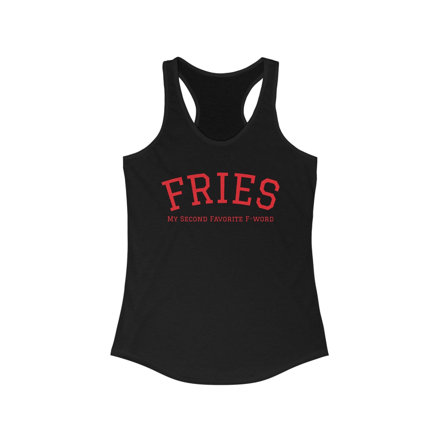 Second Favorite F-word Women's Ideal Racerback Tank