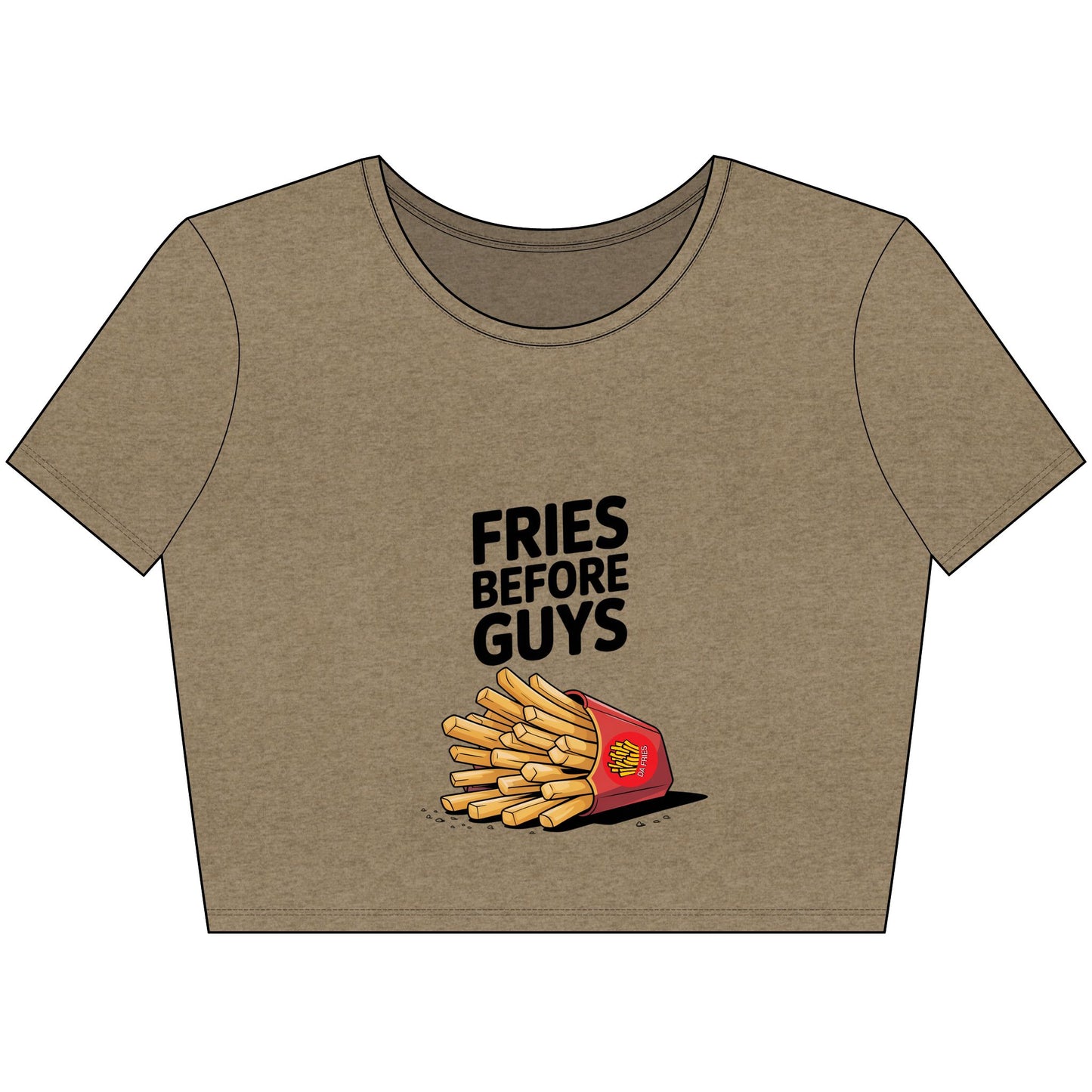 Women’s Poly-Cotton Crop Tee