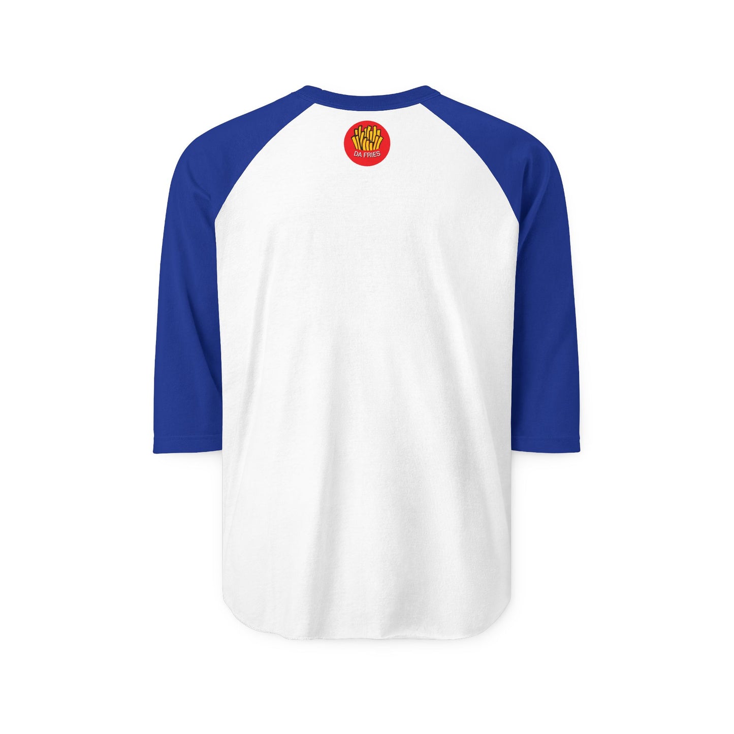 Da Fries Unisex Three-Quarter Sleeve Raglan Shirt