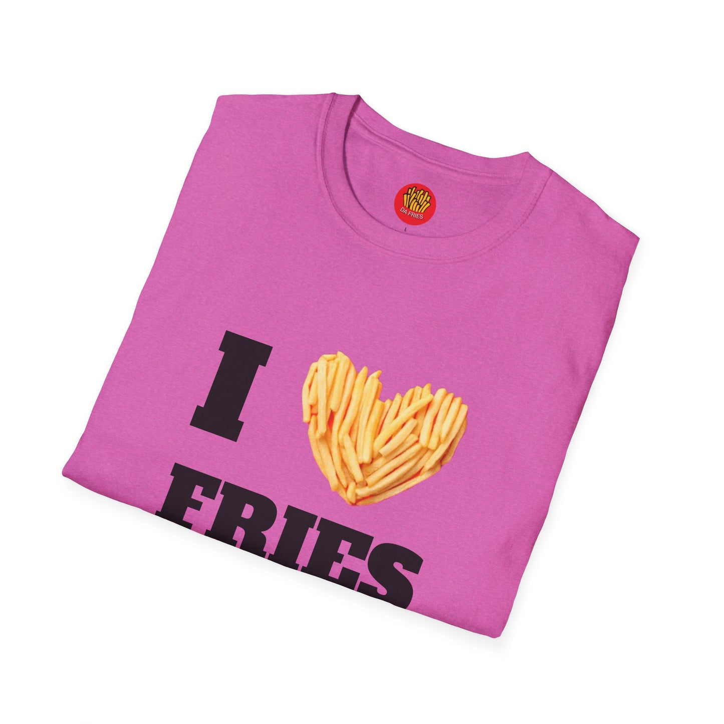 Love fries Unisex Softstyle T-Shirt