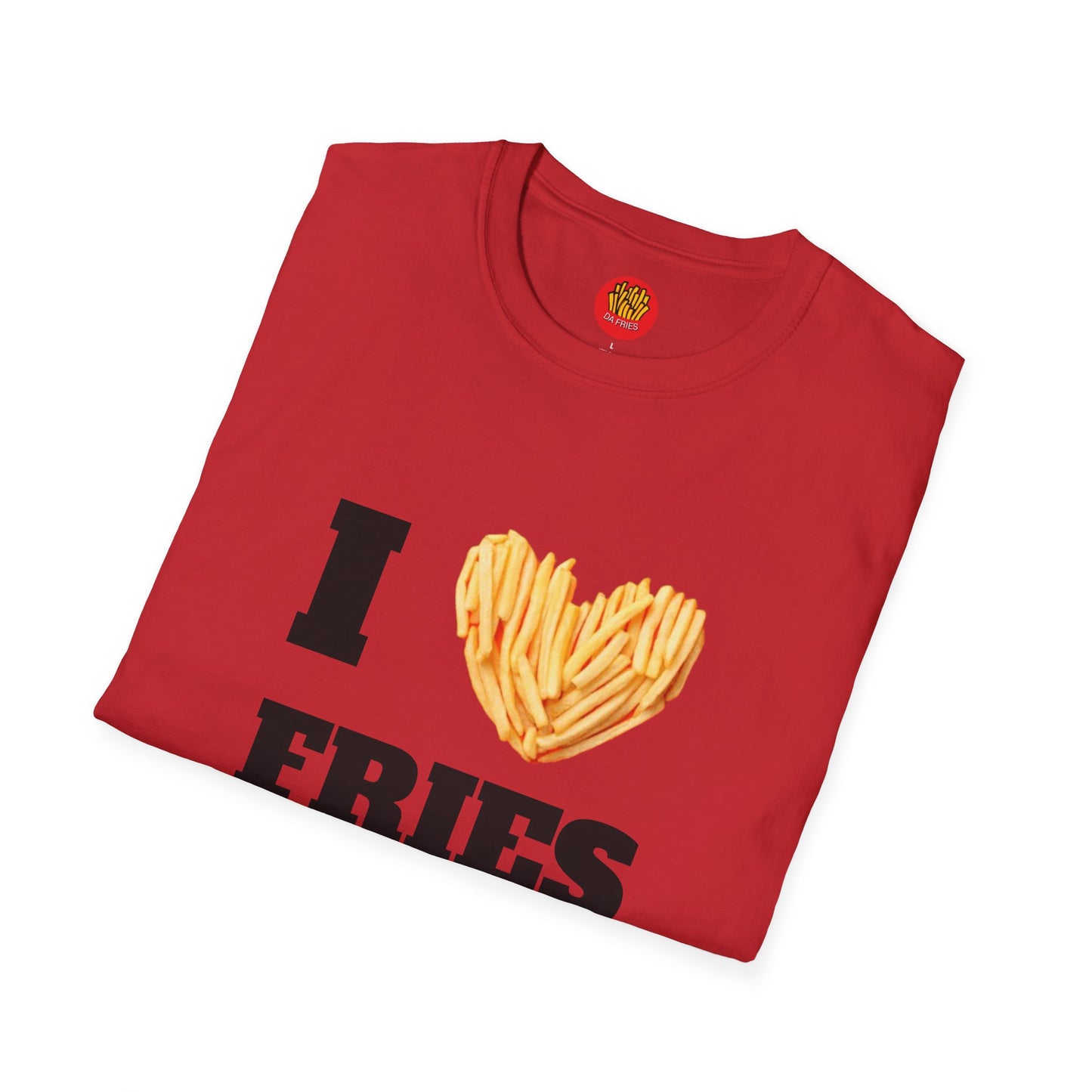 Love fries Unisex Softstyle T-Shirt