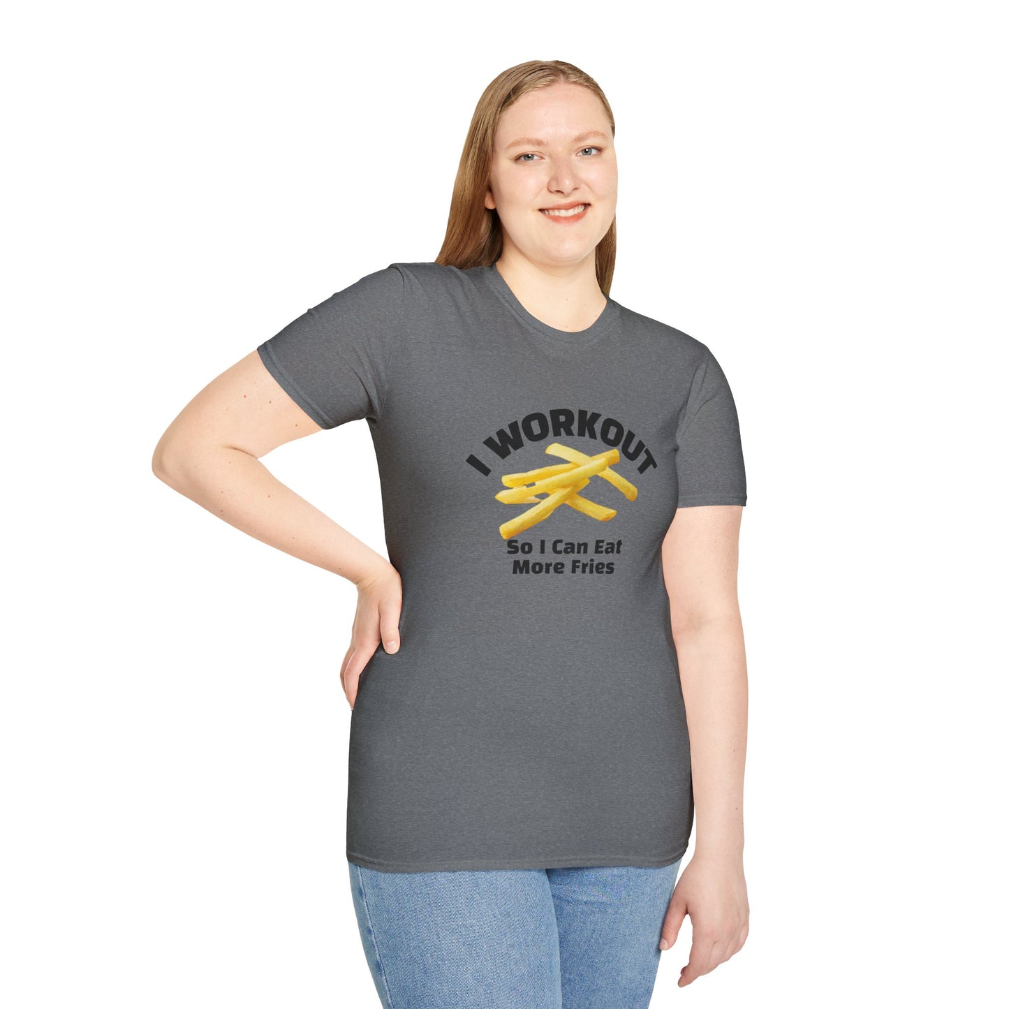 I Workout Unisex Softstyle T-Shirt