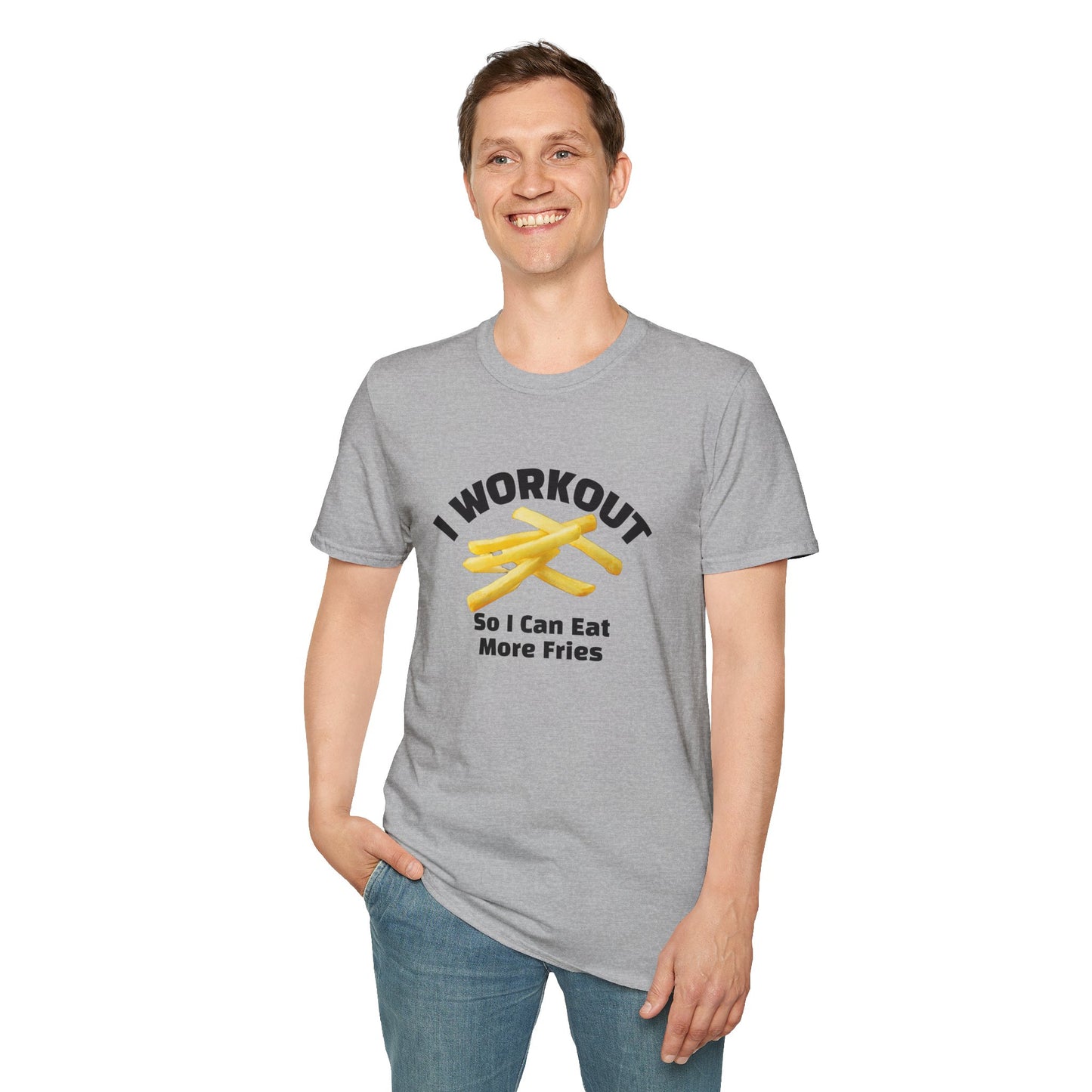 I Workout Unisex Softstyle T-Shirt