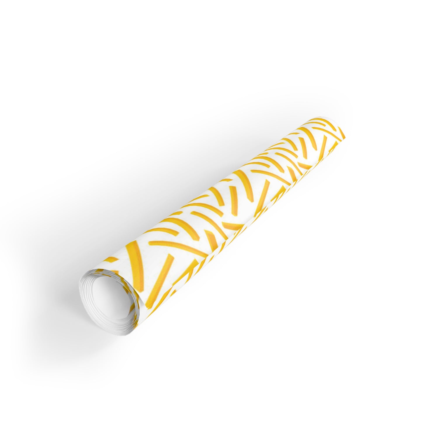 Fries Gift Wrapping Paper Rolls, 1pc