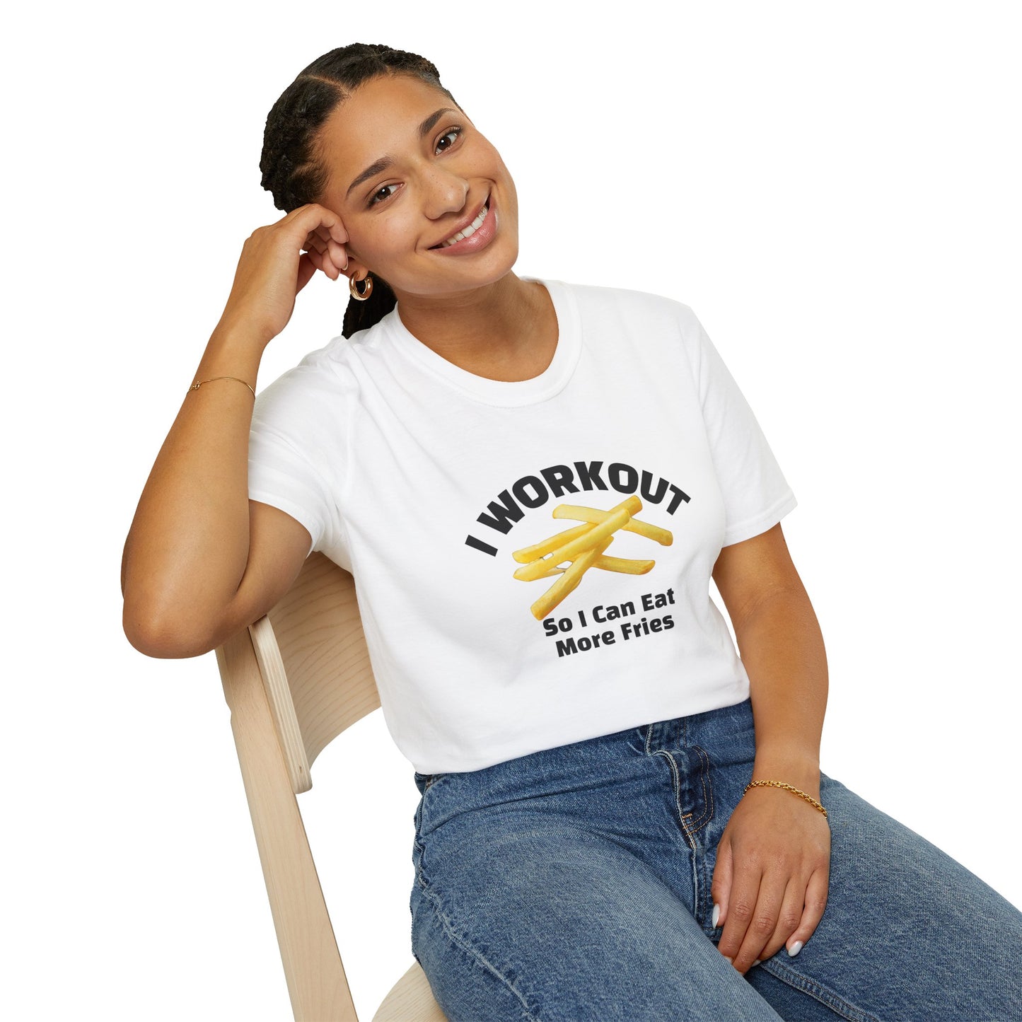 I Workout Unisex Softstyle T-Shirt