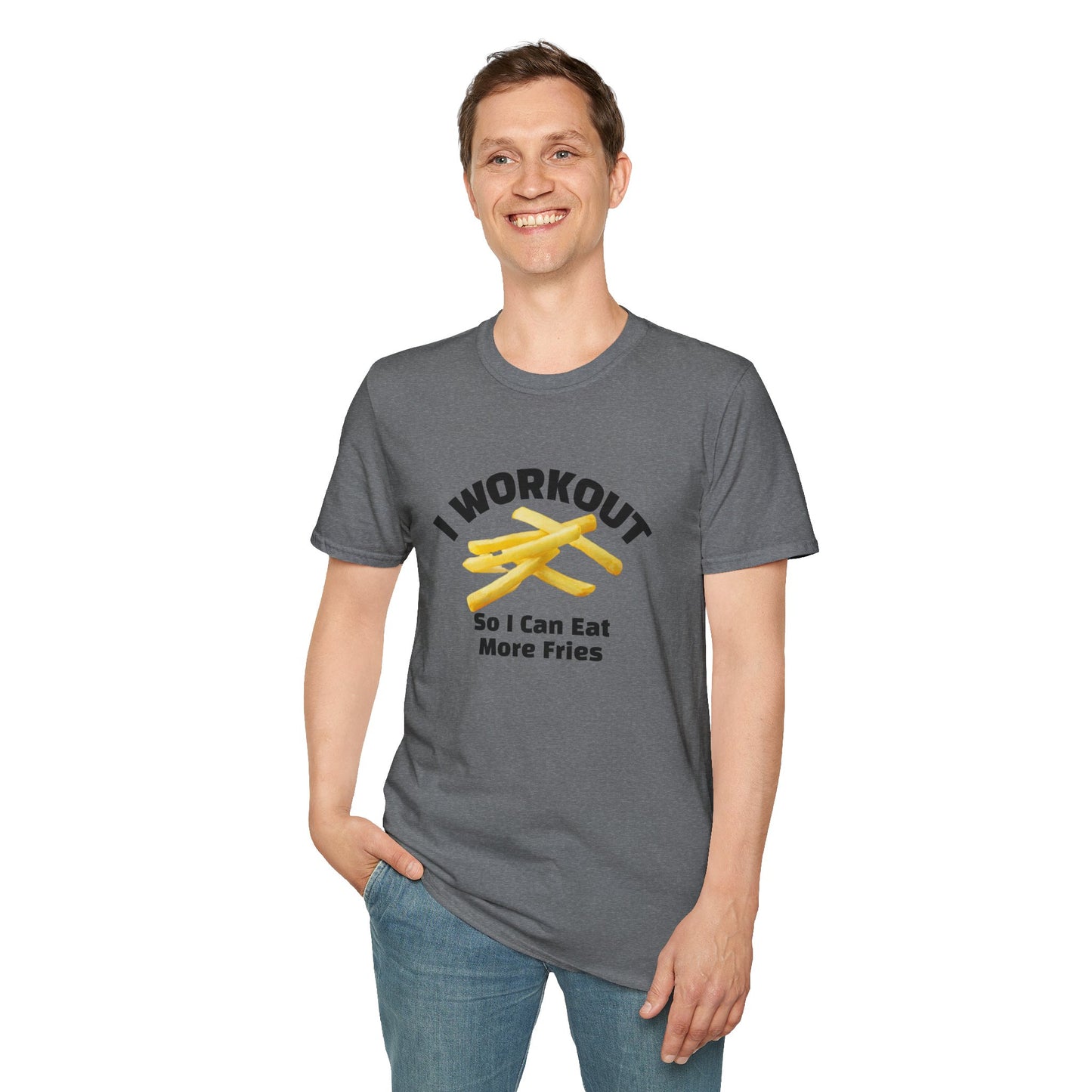 I Workout Unisex Softstyle T-Shirt