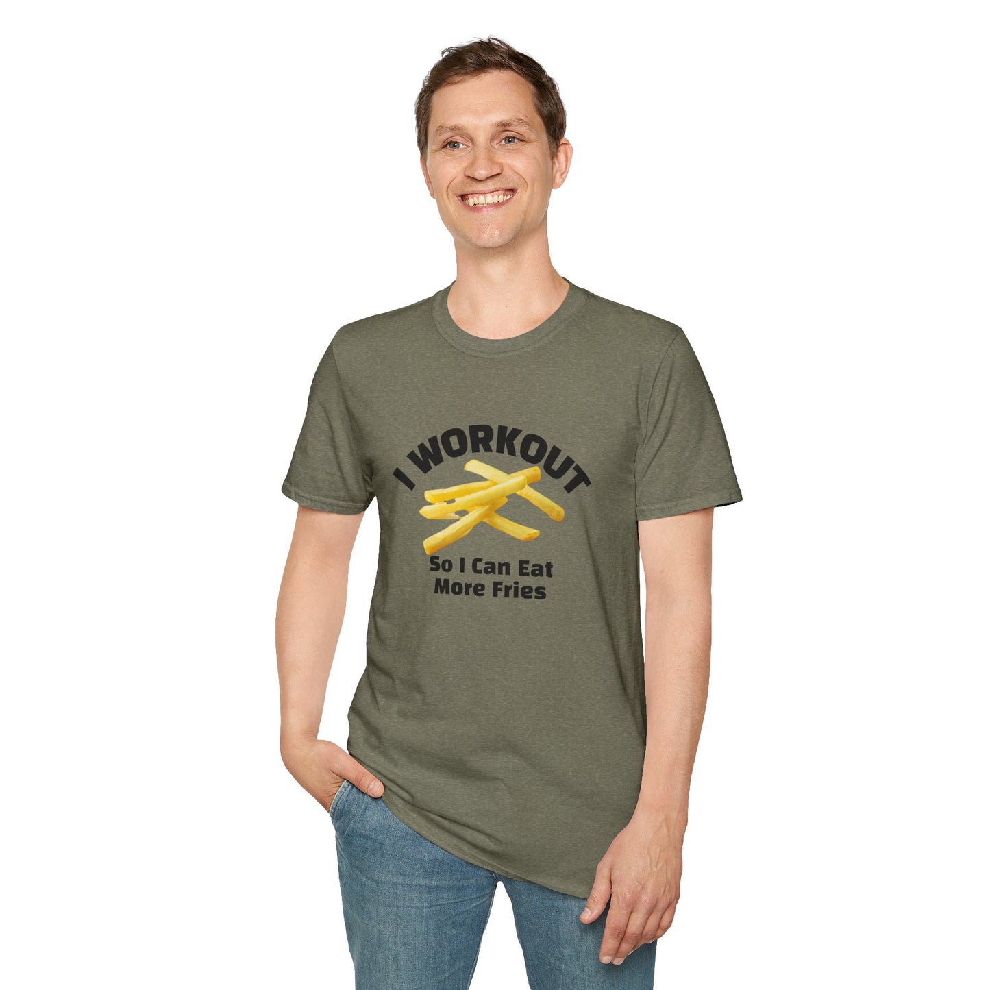 I Workout Unisex Softstyle T-Shirt