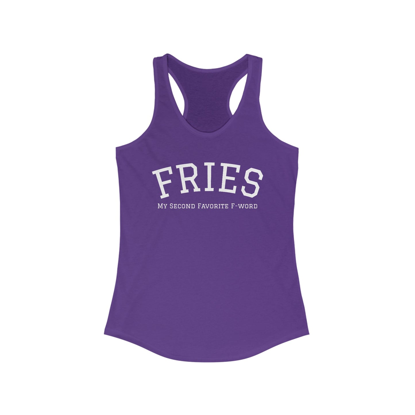 Second Favorite F-word Women's Ideal Racerback Tank