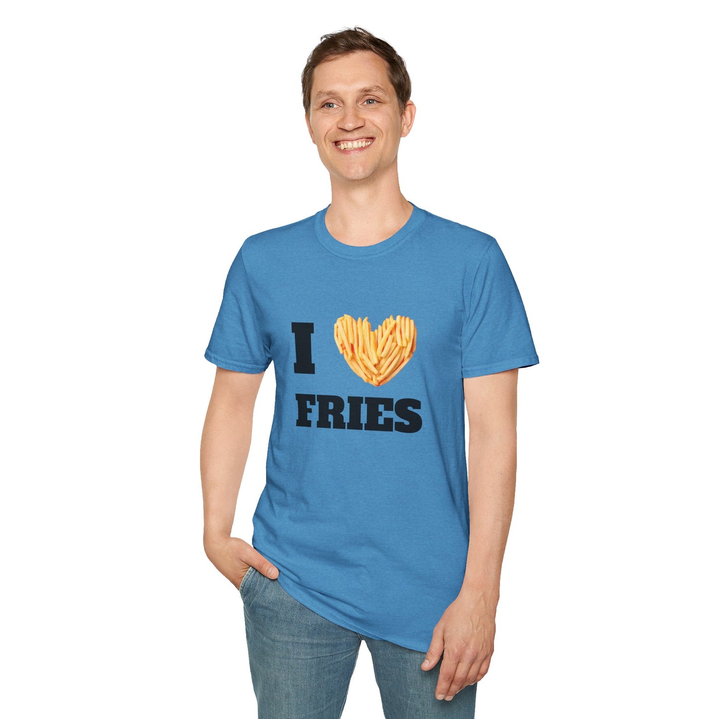 Love fries Unisex Softstyle T-Shirt