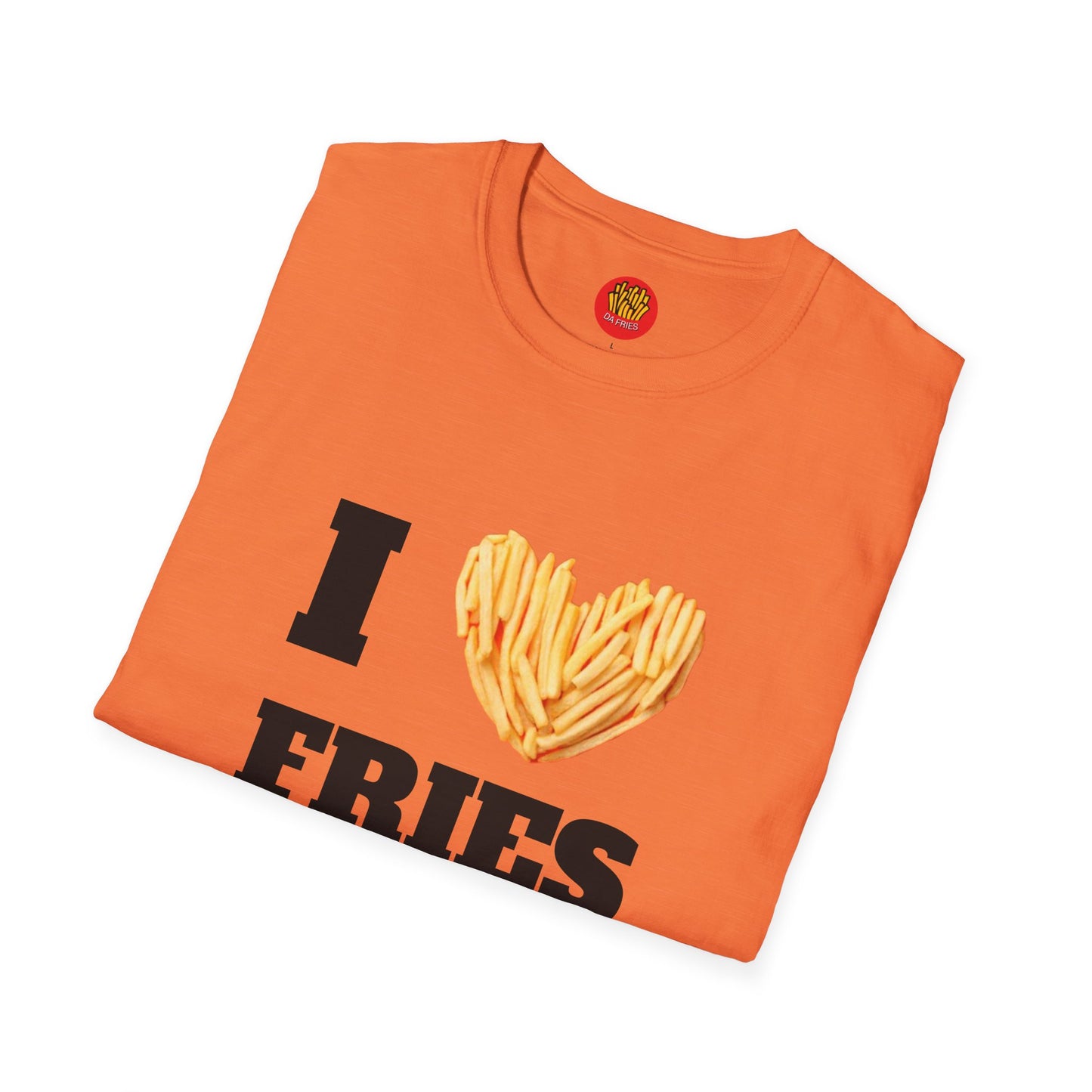 Love fries Unisex Softstyle T-Shirt