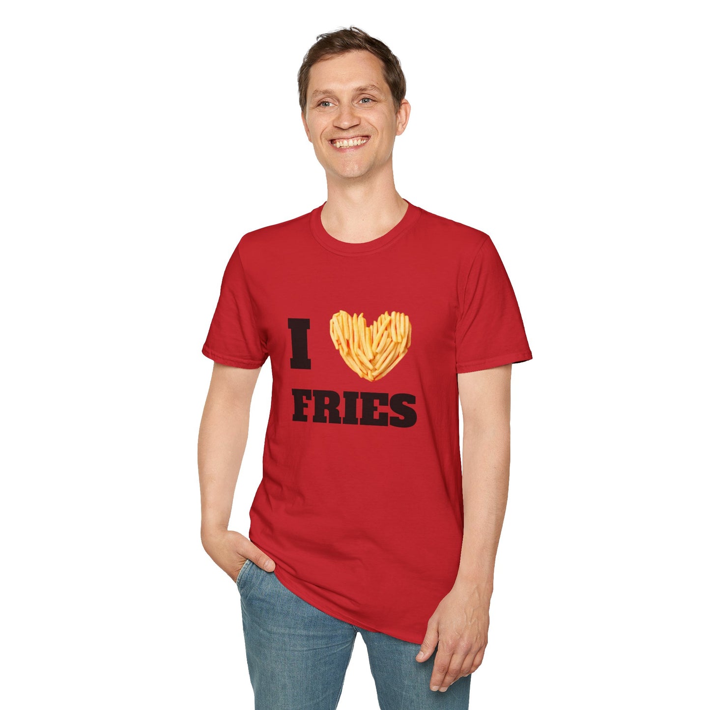 Love fries Unisex Softstyle T-Shirt