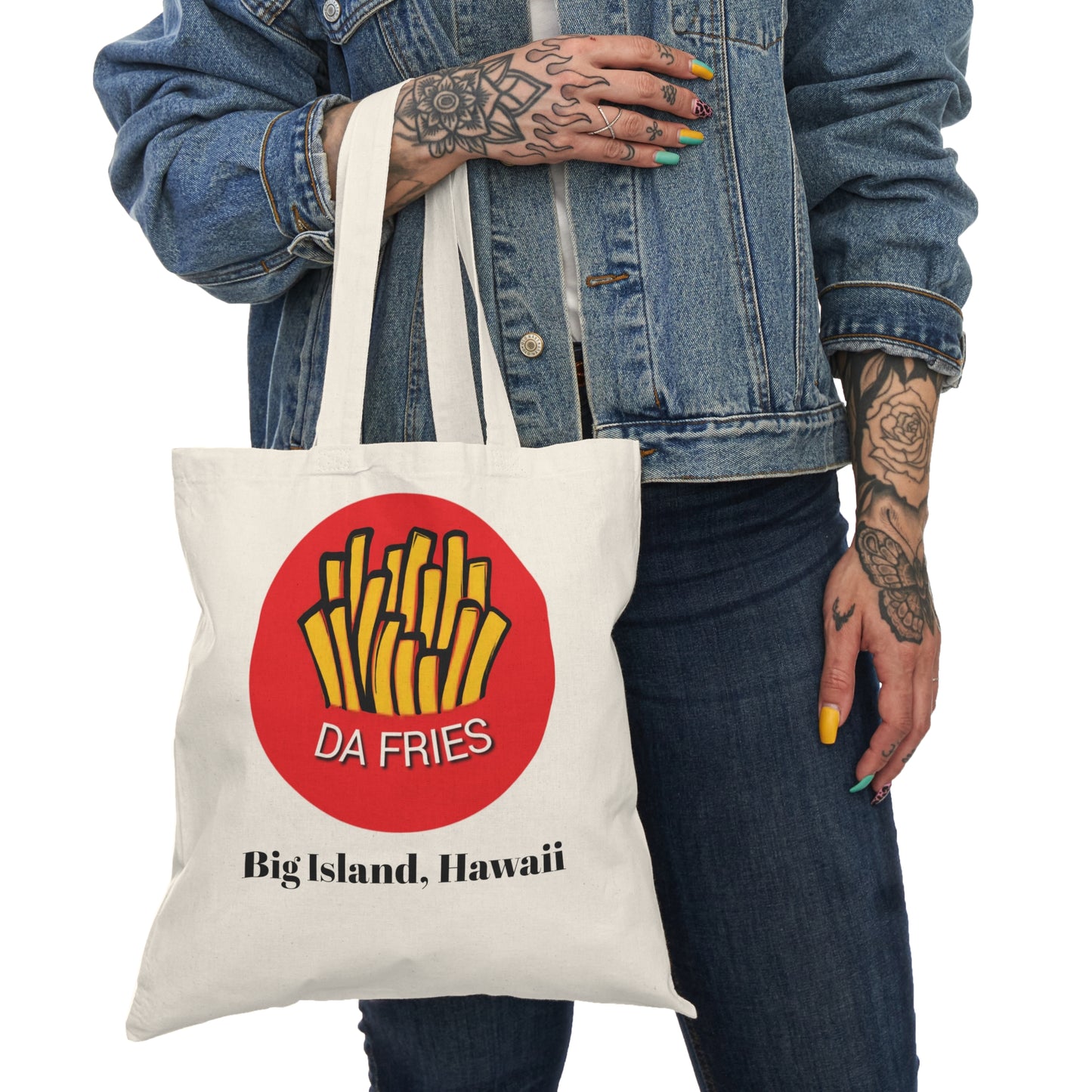 Natural Reusable Tote Bag