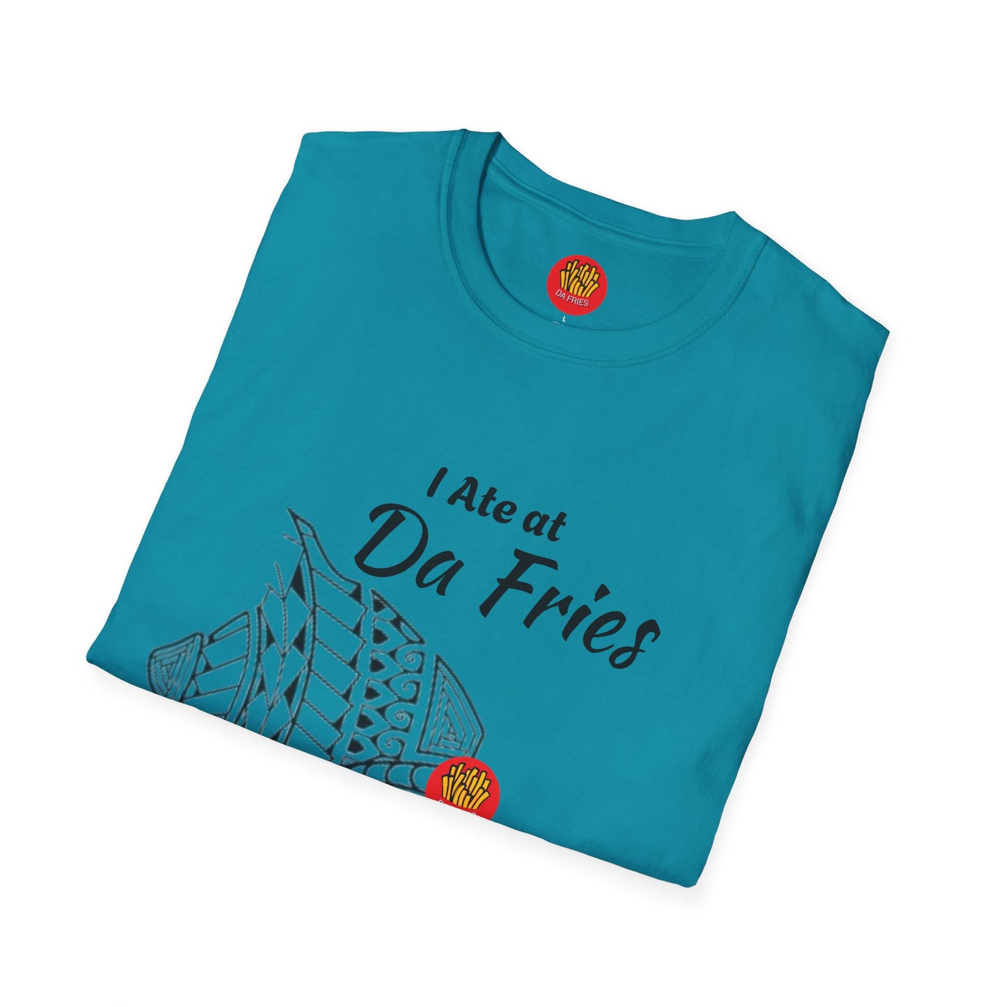 Tribal Ate at Da Fries Softstyle T-Shirt