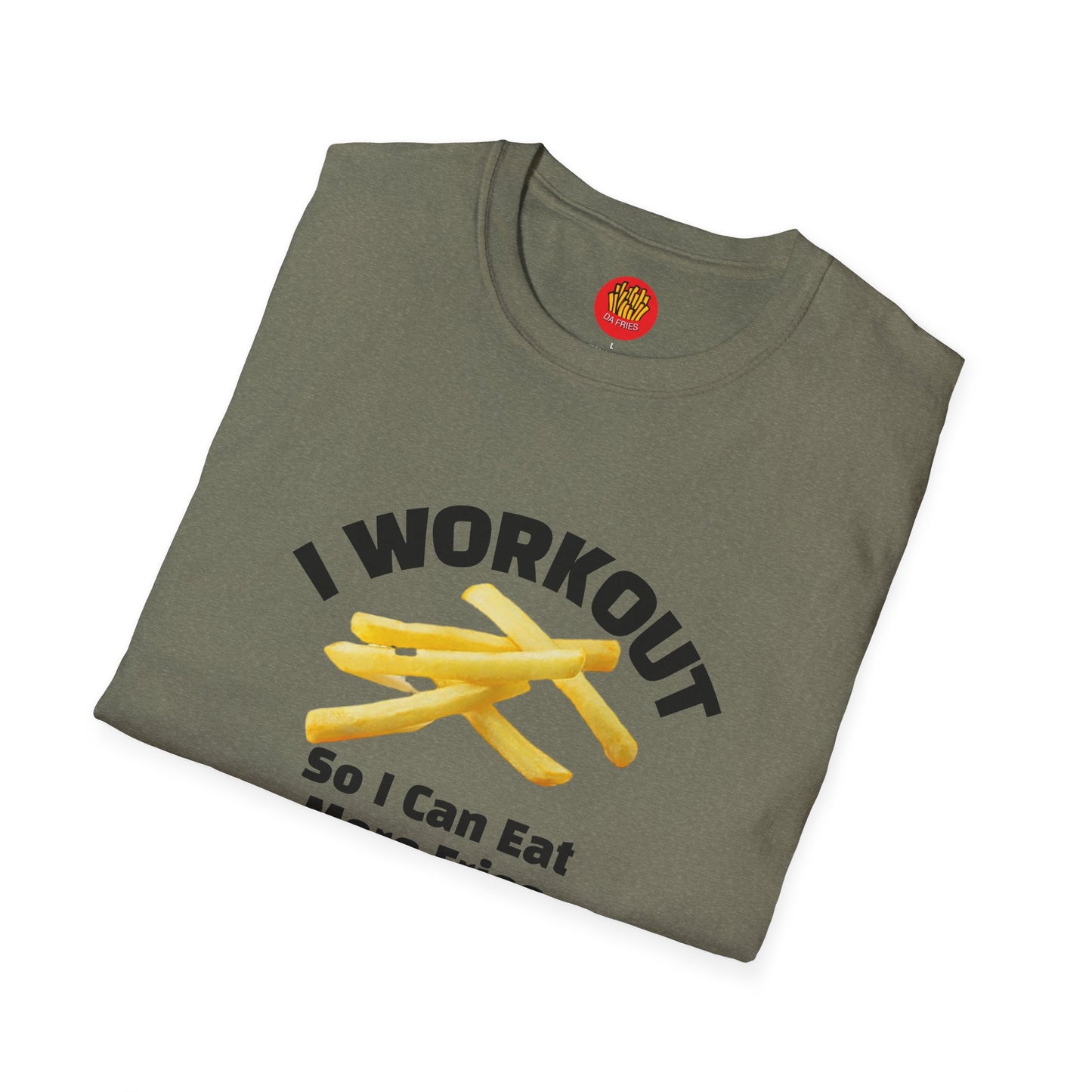 I Workout Unisex Softstyle T-Shirt