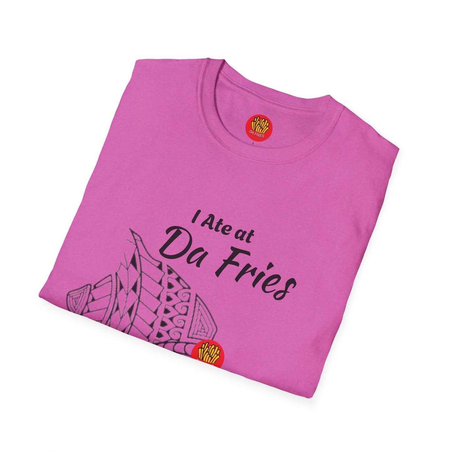 Tribal Ate at Da Fries Softstyle T-Shirt