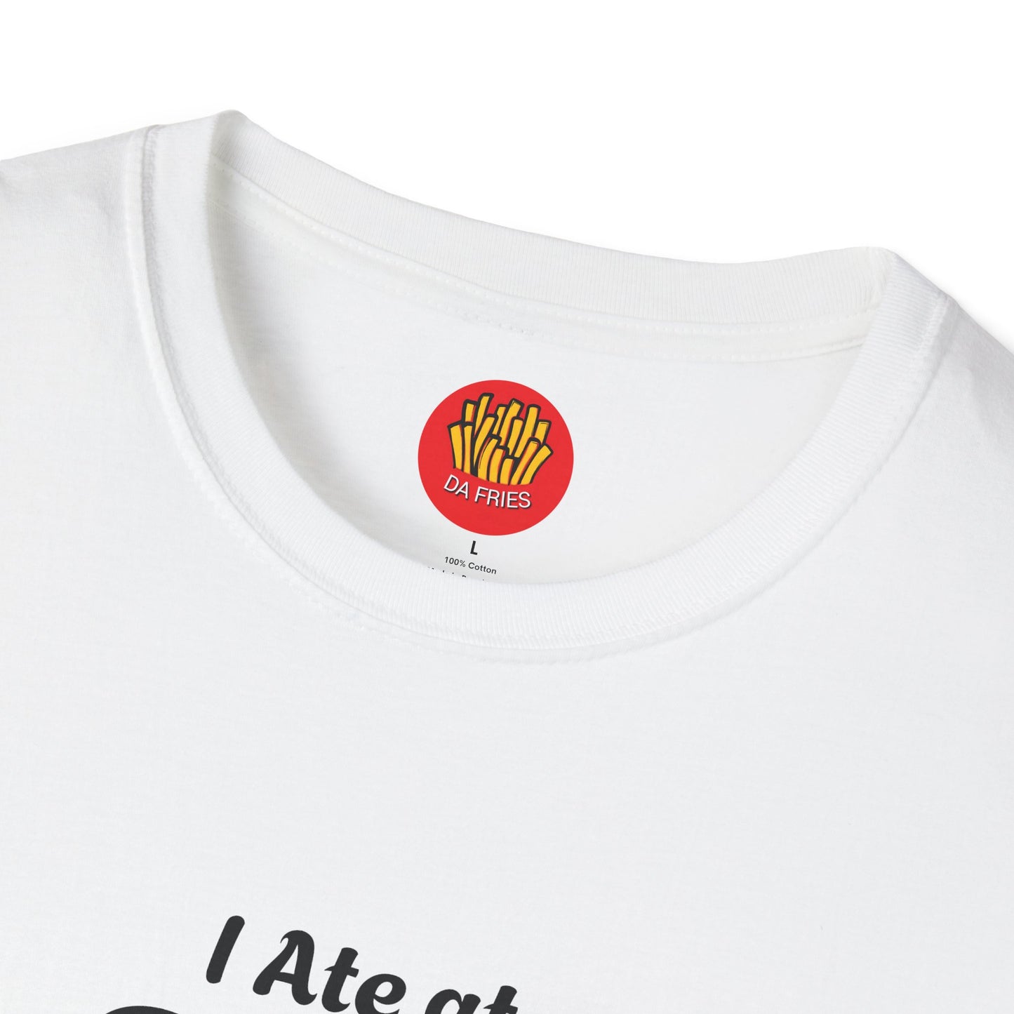 Tribal Ate at Da Fries Softstyle T-Shirt