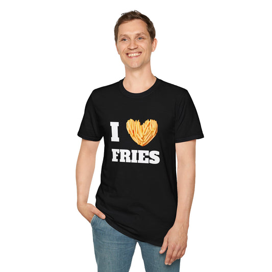 Love fries Unisex Softstyle T-Shirt