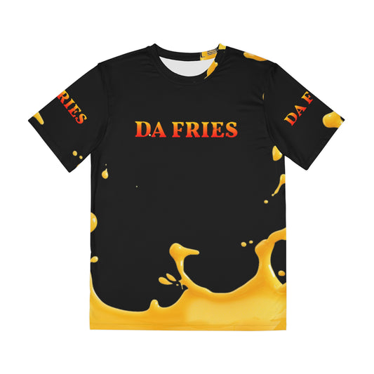 Men's Da Fries Graphic Polyester Tee (AOP)