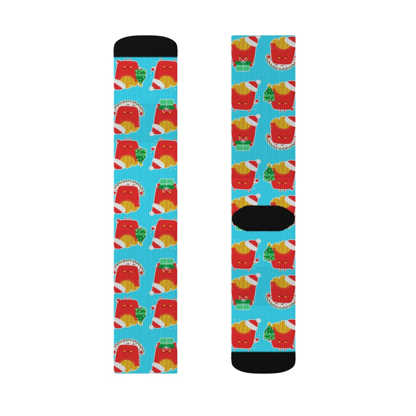 Christmas Fries Socks