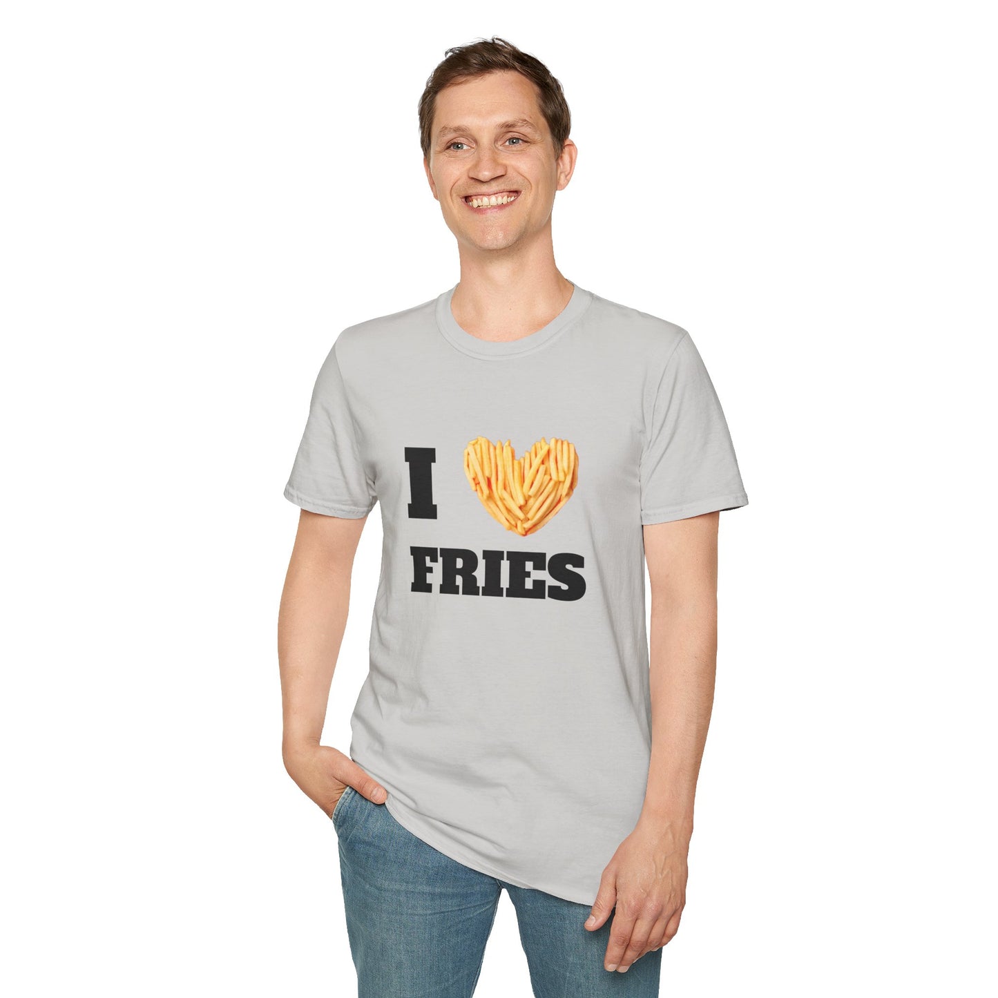 Love fries Unisex Softstyle T-Shirt