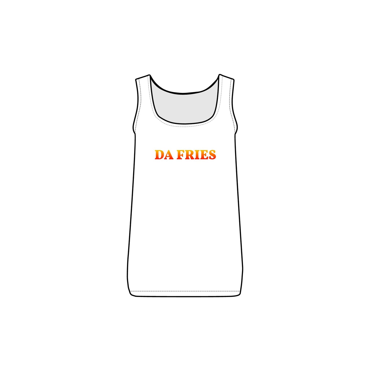 Da Fries Women's Baby Rib Tank