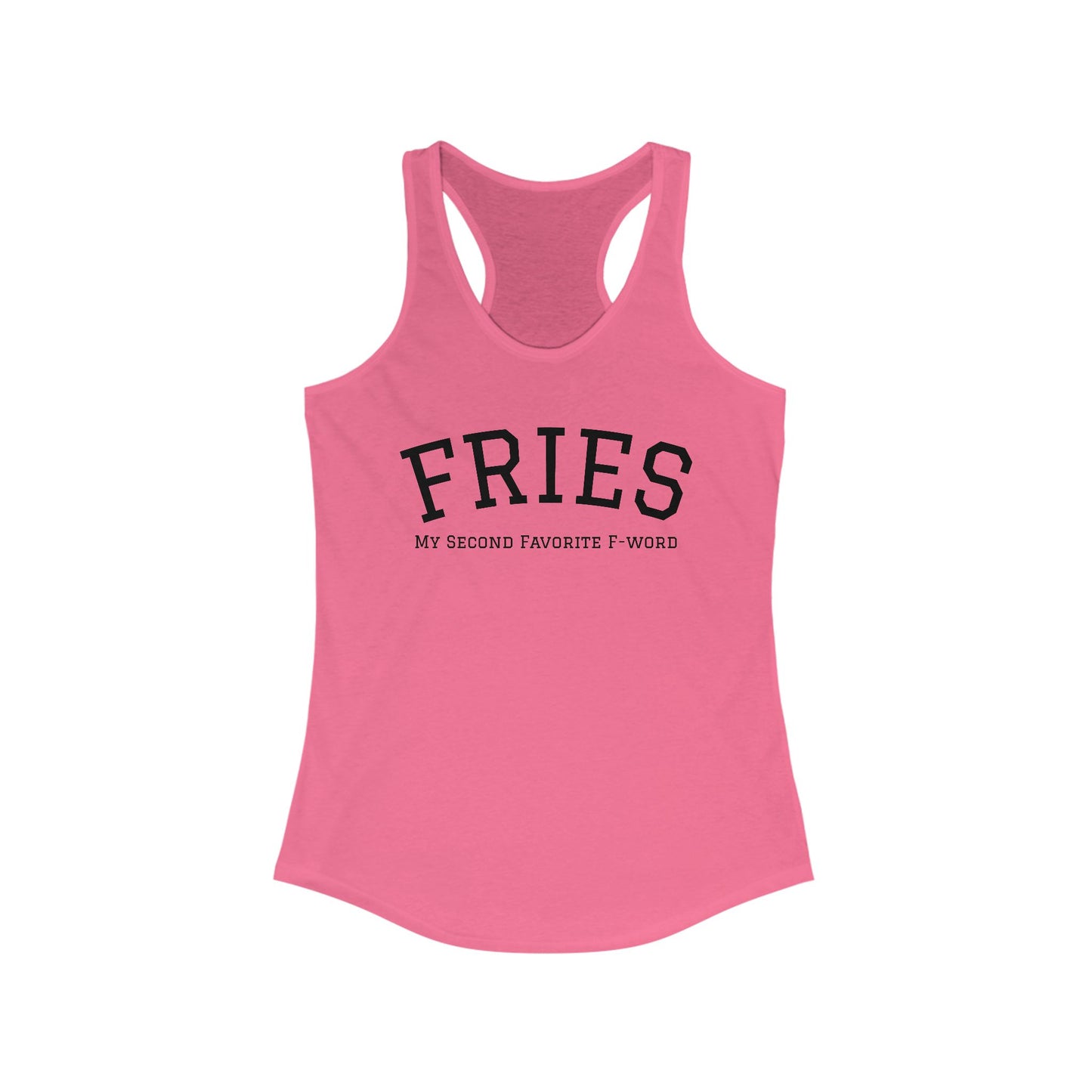 Second Favorite F-word Women's Ideal Racerback Tank