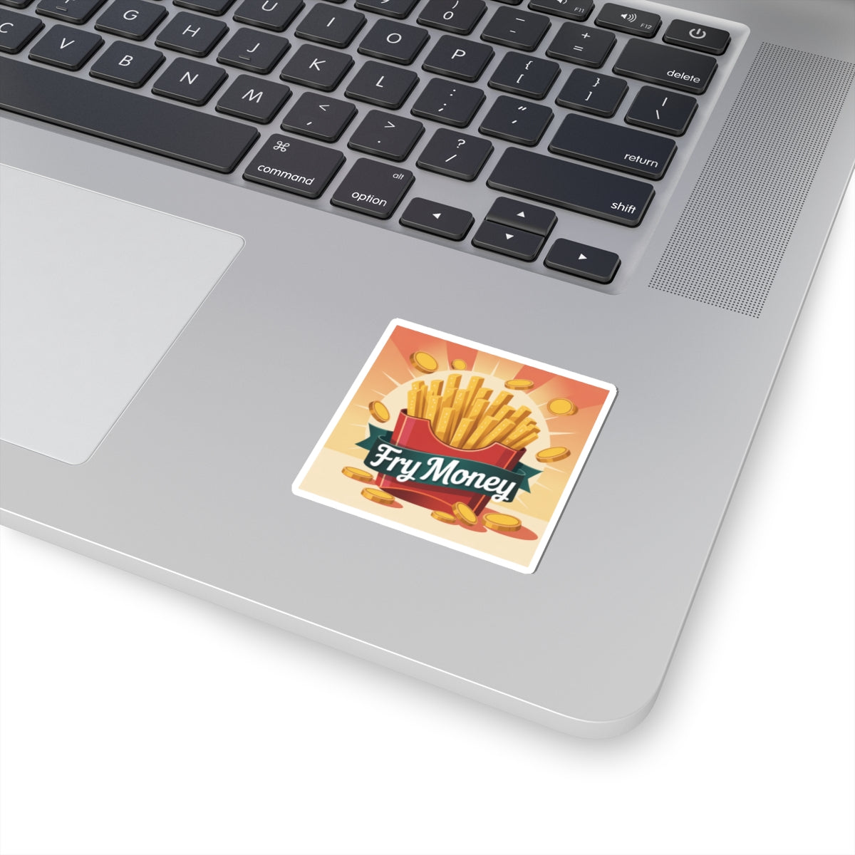 Fry Money Kiss-Cut Stickers