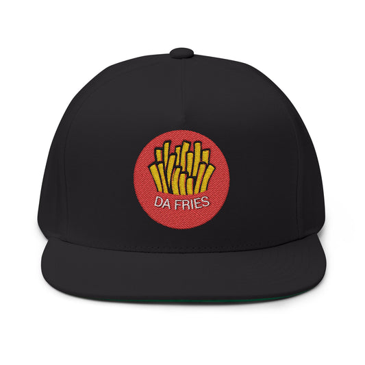 Da Fries Logo Flat Bill Cap (Embroidery)
