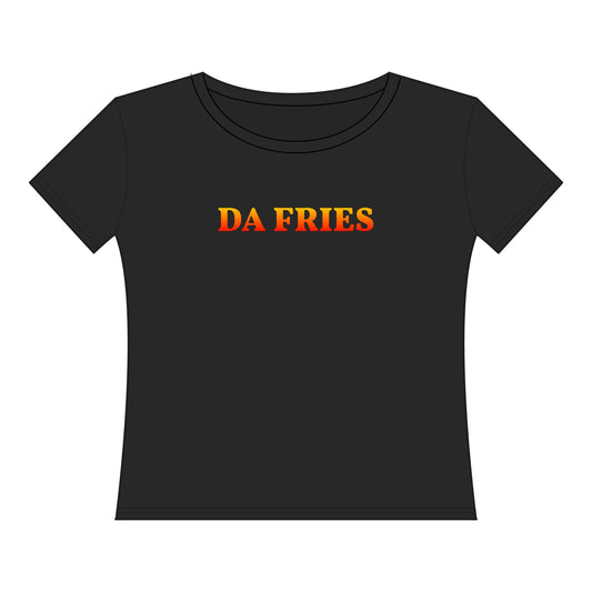 Da Fries Women's Curvy Fine Jersey Tee