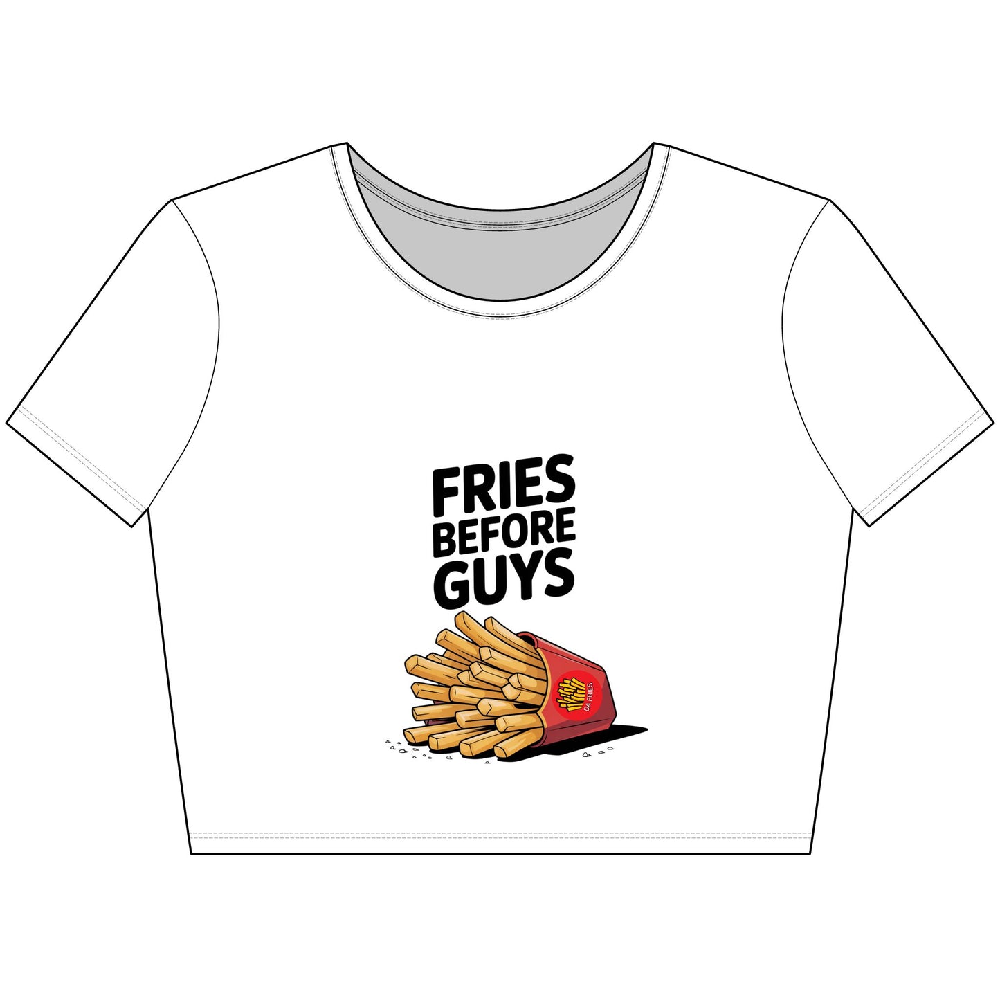 Women’s Poly-Cotton Crop Tee