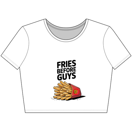 Women’s Poly-Cotton Crop Tee