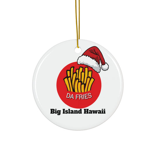 Da Fries Ceramic Ornament