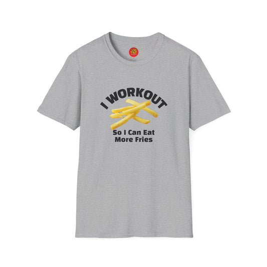 I Workout Unisex Softstyle T-Shirt