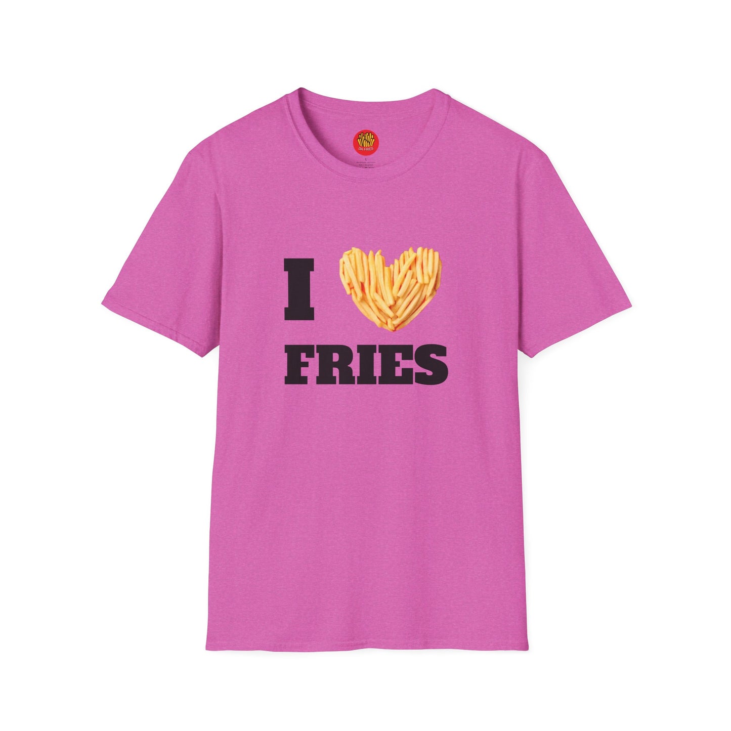 Love fries Unisex Softstyle T-Shirt