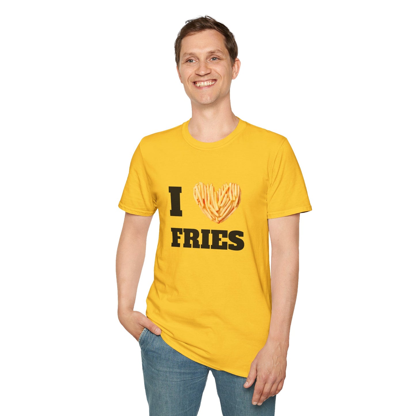 Love fries Unisex Softstyle T-Shirt